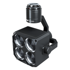 Estrobo Multi-color compatible con Drones DJI M350/M400, 90W Máximo, Luz Estroboscópica Multi-color, 4 Colores RGBY