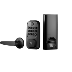 Cerradura Inteligente WiFi / Escáner de Huellas Dactilares / Teclado Numérico / Control por App / 8 Baterías AA / Bloqueo Manual y Automático / Compatible con Puertas 35-55 mm