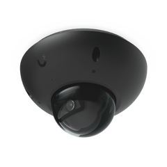 UniFi G6 Dome – Cámara 4K Antivandálica y Todo Clima con Sensor de 8 MP (1/1.8”), Motor de IA Multi-TOPS y Visión Nocturna Infrarroja de Largo Alcance, Color Negro