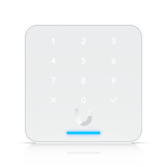 Lector de Acceso G3 Flex con Teclado y NFC, Compatible con App UniFi Identity y Touch Pass, Uso con Guantes o Humedad, Resistencia IP55 y Alimentación PoE