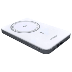 Power Bank Magnético Inalámbrico / 5000 mAh / 20W USB-C PD3.0 + 15W Carga Inalámbrica / Compatible MagSafe y Qi / Diseño Ultrafino 8.6 mm (0.3 in) / Carga Simultánea Cable + Inalámbrica / Baterí