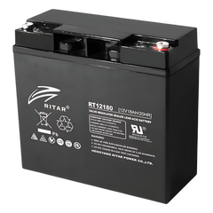 Batería 12 Vcc / 18 Ah / Tecnología AGM-VRLA / Aplicación para UPS