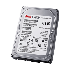 Disco Duro para Videovigilancia / 6 TB / SATA 6.0 Gb/s / 5400 RPM / 256 MB Buffer / Soporta 64 Cámaras HD / Operación 24/7 / 180 TB/Año / MTTF 1M Horas
