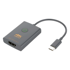 Adaptador USB-C a HDMI con Seguridad de Un Clic | Resolución 4K Ultra HD 60Hz | HDMI 2.0b 18 Gbps | DP 1.2a | Silenciamiento de Video Instantáneo | Protección ESD ±8kV | Audio 7.1 Canales | Compatibilidad Universal
