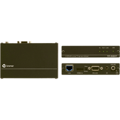 Transmisor HDMI 4K60 4:2:0 HDCP 2.2 | RS-232 e IR sobre HDBaseT de Largo Alcance | Hasta 40 m (130 ft) a 4K | Hasta 70 m (230 ft) a 1080p | Compacto DigiTOOLS® | Aluminio