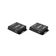 Kit Extensor HDMI | 4K30 hasta 100m | Cat6 | Transmisión sin Compresión | Soporta PoC Bidireccional | EDID y Audio 5.1CH