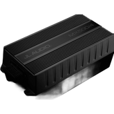 Amplificador Náutico y para Deportes de Motor / 4 Canales / 500 W RMS / Clase D / IPX7 / Filtros Paso Bajo y Paso Alto / Potenciómetros Calibrados con Bloqueo