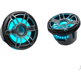 Subwoofer Náutico 8" / 200 W RMS / 4 Ω / Iluminación LED Transflective™ / Rejilla Deportiva de Titanio / Deflector Infinito o Caja Cerrada / Marino