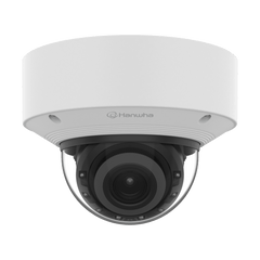 Cámara Domo 4K con IA, Antivandalica / Lente Motorizado de 4.4 a 9.3mm / P-Iris, WDR 120dB / Ranura SD / Conteo de personas y Vehiculos
