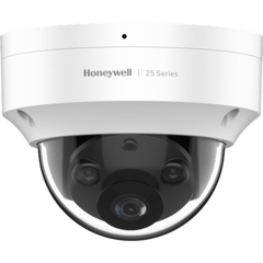 Cámara Domo IP / 2 MP / Lente Fijo 2.8 mm / Color 24/7 Dual-Light 30 m / WDR 80 dB / IP66 IK10 / PoE / NDAA