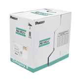 Bobina de Cable UTP 305 Metros (1000 Pies) de Cobre, NetKey, Azul, Categoría 5e (24 AWG), PVC (CM), de 4 Pares
