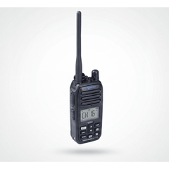 Radio Portátil Marino VHF / Sumergible IP67 / Luz Activada por Agua / NRC Reducción de Ruido / Dual-Watch / 5W / FM (F3E)