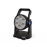 Lámpara de trabajo de mano de 6 LED, con batería recargable y montaje magnético, IP67