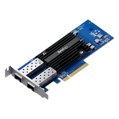 Adaptador de Red SFP28 de 25 GbE de Doble Puerto | Compatible con Synology | PCIe 3.0 x8 | SFP28 SR y LR | Link Aggregation | Garantía de 5 Años.