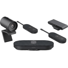 Kit Videoconferencia 4K Todo en Uno / Cámara 8MP + Altavoz 3W / Micrófono 8 Filas / USB Type-C BYOD / Transmisión Inalámbrica 4K / Incluye 2 Pods de Compartición de Pantalla CP20L / Salas hasta 32 m² (344 ft²)