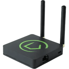 Hub de Domótica Inteligente / CPU Quad-Core Arm Cortex A55 2 GHz / RAM 2 GB LPDDR4 / Almacenamiento 8 GB eMMC / Zigbee + Z-Wave + Wi-Fi 802.11bgn / Ethernet 10/100 Base-T RJ45 / Alimentación USB-C 5V DC / Dimensiones 75 x 75 x 16 mm (2.95 x