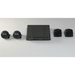Kit DVR Móvil / 2 Cámaras Interior + 2 Cámaras Exterior / (1080p) / 4 Canales TURBOHD / Tecnología IA Integrada / Soporta 4G / GPS / Sensor G / Soporta 2 Memorias SD (512 GB total)