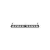 Organizador de Holgura para Cable de Fibra Óptica, Uso con Paneles HD Flex de 1 UR, Color Negro