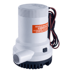 Bomba Achique SEAFLO SFBP1-G1500-01 / 1500 GPH (5678 LPH) / 12V CD / Alta Eficiencia / Filtro Extraíble / Bajo Consumo
