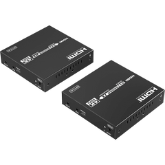 Extensor HDMI sobre IP | 4K60Hz | Fibra Óptica 40 km (24.85 mi) | 18 Gbps | HDMI 2.0 | HDCP 1.4/2.2 | IR | Protección ESD