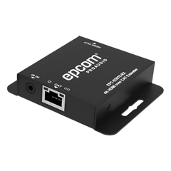 Receptor HDMI Extensor | Compatible con EPC-ED970-TX, EPC-SP914C70-TX y EPC-SP918C70-TX | Transmisión hasta 70 m en 1080p y 40 m en 4K30 | Soporte HDCP 1.4 y DVI 1.0 | Conexión CAT5E/CAT6 | Control IR Unidireccional | Puerto Loop HDMI