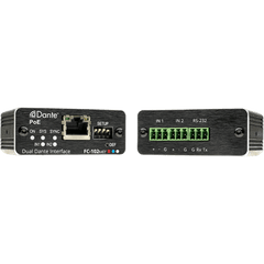 Codificador Dante 2 Canales | 2 Salidas Mono Balanceadas | PoE | Conversión ADC 32 bits | Frecuencia de Muestreo 96 kHz | AES67 | Control RS-232 | PicoTOOLS