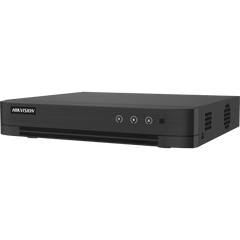 DVR 8 Canales TURBOHD + 4 Canales IP / 5 Megapixel Lite - 3K Lite / Audio Bidireccional /ACUSENSE (Evista falsas alarmas) / 1 Bahía de Disco Duro / Salida de Video en Full HD