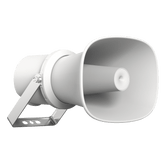 Bocina (Altavoz IP ) | Tipo Trompeta | 25 Watts | POE | Anti-corrosión | Metal | IK10 | Entrada de alarma | Voceo en tiempo real | Calendarización de audios | Síntesis de Voz (TTS)