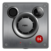Video Intercom IP para Exterior / Cámara 4 Megapixel (1080p) / HDR e Iluminación IR / Altavoz 5W y Doble Micrófono con Reducción de Ruido / Panel Acero Inoxidable y Cuerpo Aluminio / IP66 e IK10 / PoE+ / 2 Líneas SIP
