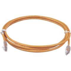 Cable de Parcheo TX6, UTP Cat6, 24 AWG, CM, Color Naranja, 1 Pies