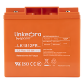 Batería de respaldo 12 V | 18 Ah | AGM | Certificada UL94-V0 Retardante a la Flama | Especial para Seguridad Electrónica | UPS | Sistemas de Emergencia | Vida útil 5 años | Terminales M5