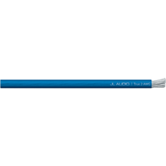 Cable de Alimentación para Amplificadores / 2 AWG Real / 50 pies (15.2 m) / Cobre OFC Estañado / 2,940 Hebras / Uso Marino / PVC Flexible / Azul Translúcido / Hasta 150 A