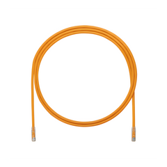 Cable de Parcheo UTP, Cat6A, 24 AWG, CM, Color Naranja, 1.52 Metros (5 Pies)