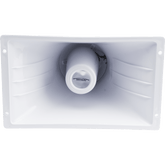 Bocina Tipo Corneta para Voceo / 40 W / 8 Ohms / 95 dB a 15 m (49.2 ft) / Conector RCA / Cable 7.6 m (25 ft) / Interior y Exterior / Para Receptores LoudMouth Ritron