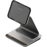 Base de Escritorio / Dock para CPAD / Sin Escáner / Pogo Pin / USB Type-C Carga / USB Type-C Datos / 2 Puertos USB Type-A / Dimensiones 211 × 156 × 132.5 mm
