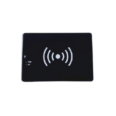Lector RFID UHF de Sobremesa / Frecuencias UHF 866-868MHz y 902-928MHz / Protocolo EPC C1 GEN2 (ISO18000-6C) / Distancia de Lectura Máx. 80 cm / Alimentación y Comunicación por USB Tipo C / Grado de Protección IP44 / Tama&n