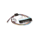 Kit de 12 Pigtails con Conector LC, Multimodo 50/125 OM3, 900um, de 1 Metro (3.28 Pies)