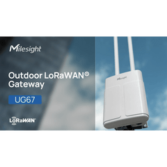 Gateway LoRaWAN para exterior, de largo alcance, con modulo SIM