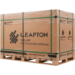 Pallet con 37 piezas de Modulo Solar LP182*210M66NB620WBLK, 620 W BIFACIAL, 49.75 Vcc, Monocristalino TOPCon