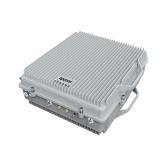 (HASTA 3 KILÓMETROS) Amplificador de Señal Celular TRI Banda / 2G, 3G, 4G y Llamadas / 20 Watts de Potencia / Ganancia DL 95 dB / Amplía la Cobertura Celular a Área Rural / IP65 Exterior
