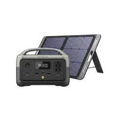 Estación de Energía Portátil / 256 Wh LFP / Inversor Onda Sinusoidal Pura 300 W / Panel Solar 200 W / USB-C 60 W / IP67 / Wi-Fi