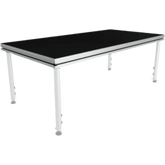 Tarima Modular para Escenario | 2m x 1m | Aluminio con Superficie Antideslizante | No incluye patas