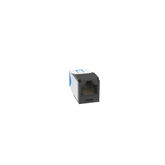 Conector Jack RJ45 Estilo TG, Mini-Com, Categoría 6A, Con Gel Resistente a la Corrosión, de 8 Posiciones y 8 Cables, Color Negro