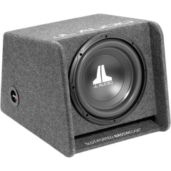 Subwoofer para automóvil / Carcasa BassWedge™ / Driver W0v3 de 10 pulgadas (25.4 cm) / 300 W RMS / 4 Ohmios / Respuesta 30 Hz - 200 Hz / Perfil Bajo / MDF con Alfombra