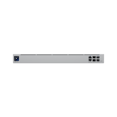 UniFi Enterpirse Router Empresarial de Alto Rendimiento / 12.5 Gbps IDS/IPS / Firewall de Capas Aplicativa / 5 Puertos WAN Máx. (1x25G SFP28, 1x2.5 GbE RJ45) / Conexión VPN Avanzada / Redundancia PSU Hot-Swappable / Montaje en Rack 1U
