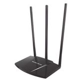 Router N de alta potencia 300 Mbps / 1 Puerto WAN 10/100 / 3 Puertos LAN 10/100 / Chip PA (potencia transmisión 2x) / 3 Antenas de 7 dBi