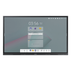 Pantalla Interactiva 75" / Resolución 4K UHD (3840x2160) / Táctil IR / Brillo 400 nits / Android 14 EDLA / WiFi y Bluetooth / Compatible VESA 800x400