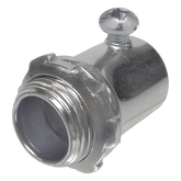 Conector de 1 1/2" (38 mm) para Pared Delgada con Tornillo.