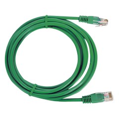 Cable de Parcheo UTP Cat6 - 2 Metros (6.56 Pies) - Verde