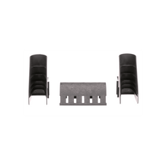Kit de Bajada de Cables Para Charola Tipo Escalerilla, Con Control de Radio de Curvatura, Fabricado en Nylon 6.6, Color Negro